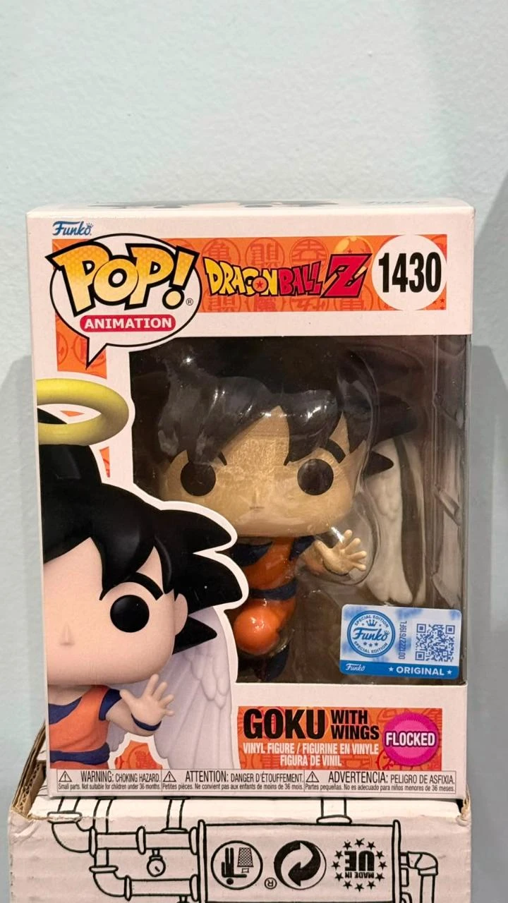 Funko Pop Dragon Ball Z: Goku with Wings Flocked